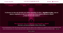 Desktop Screenshot of lamejordespedida.com